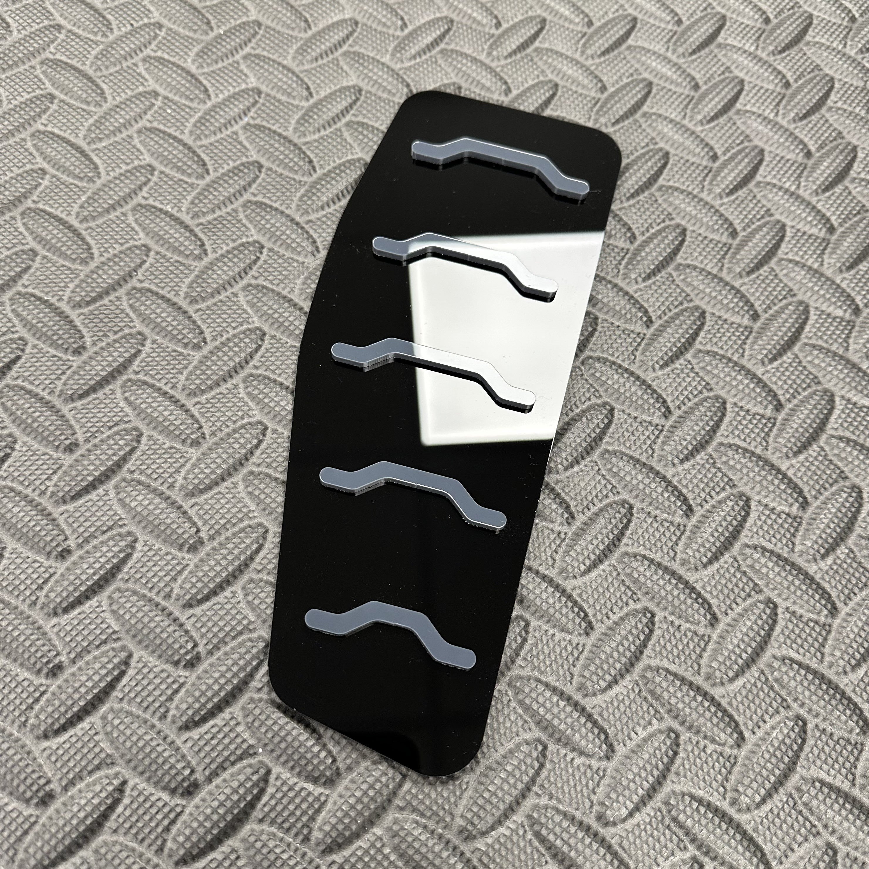 Proform Dead Pedal / Foot Rest Plate (4D Acrylic) - Fits Hyundai i30N