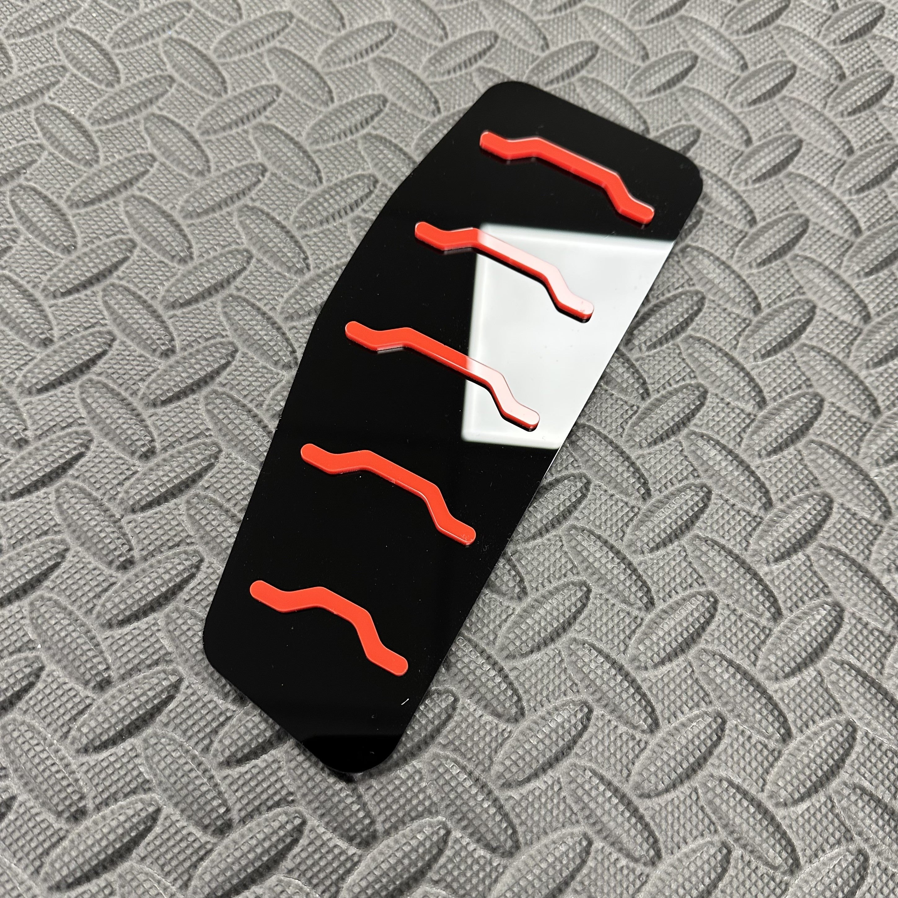 Proform Dead Pedal / Foot Rest Plate (4D Acrylic) - Fits Hyundai i30N