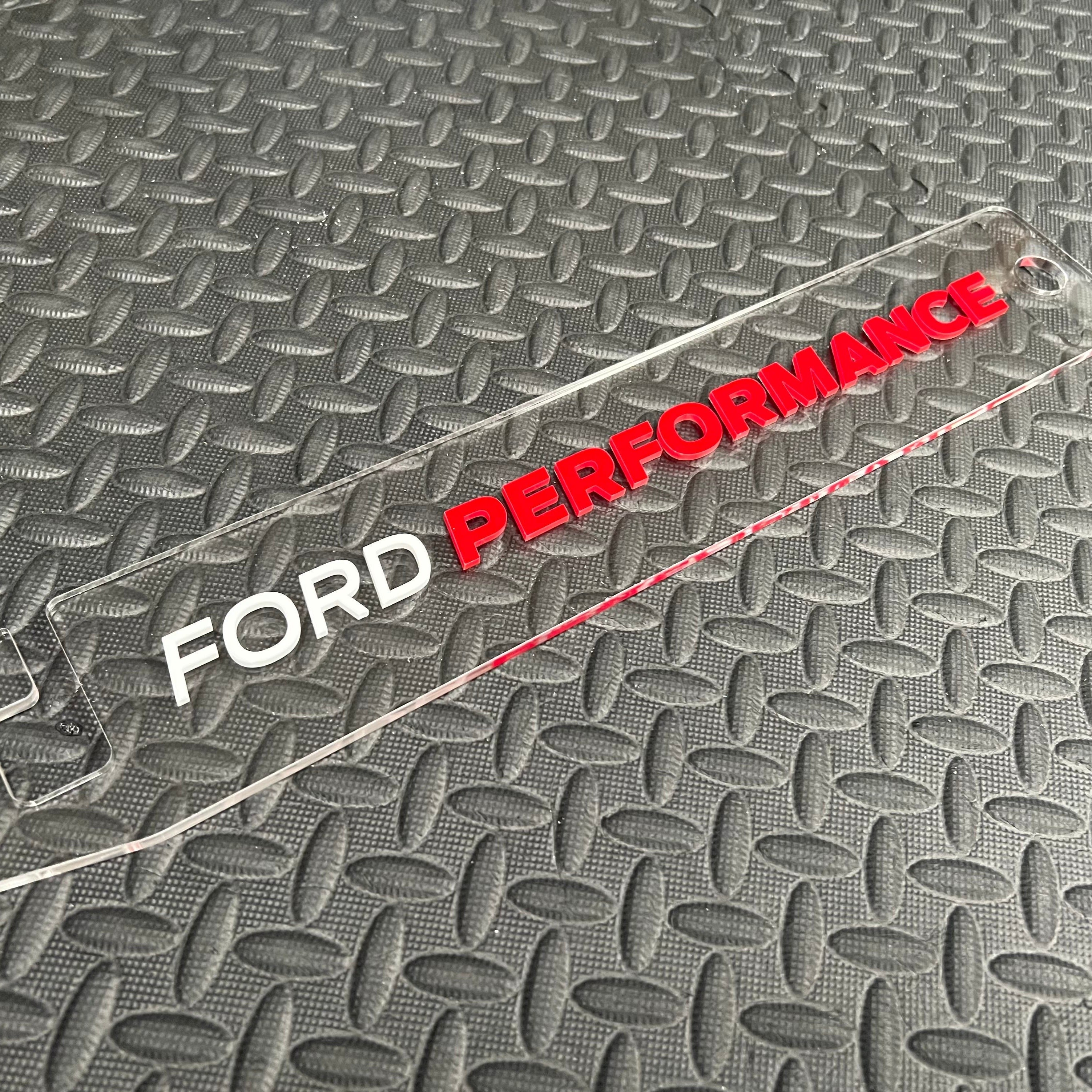 Universal Bonnet Prop - Ford Performance (4D Acrylic)