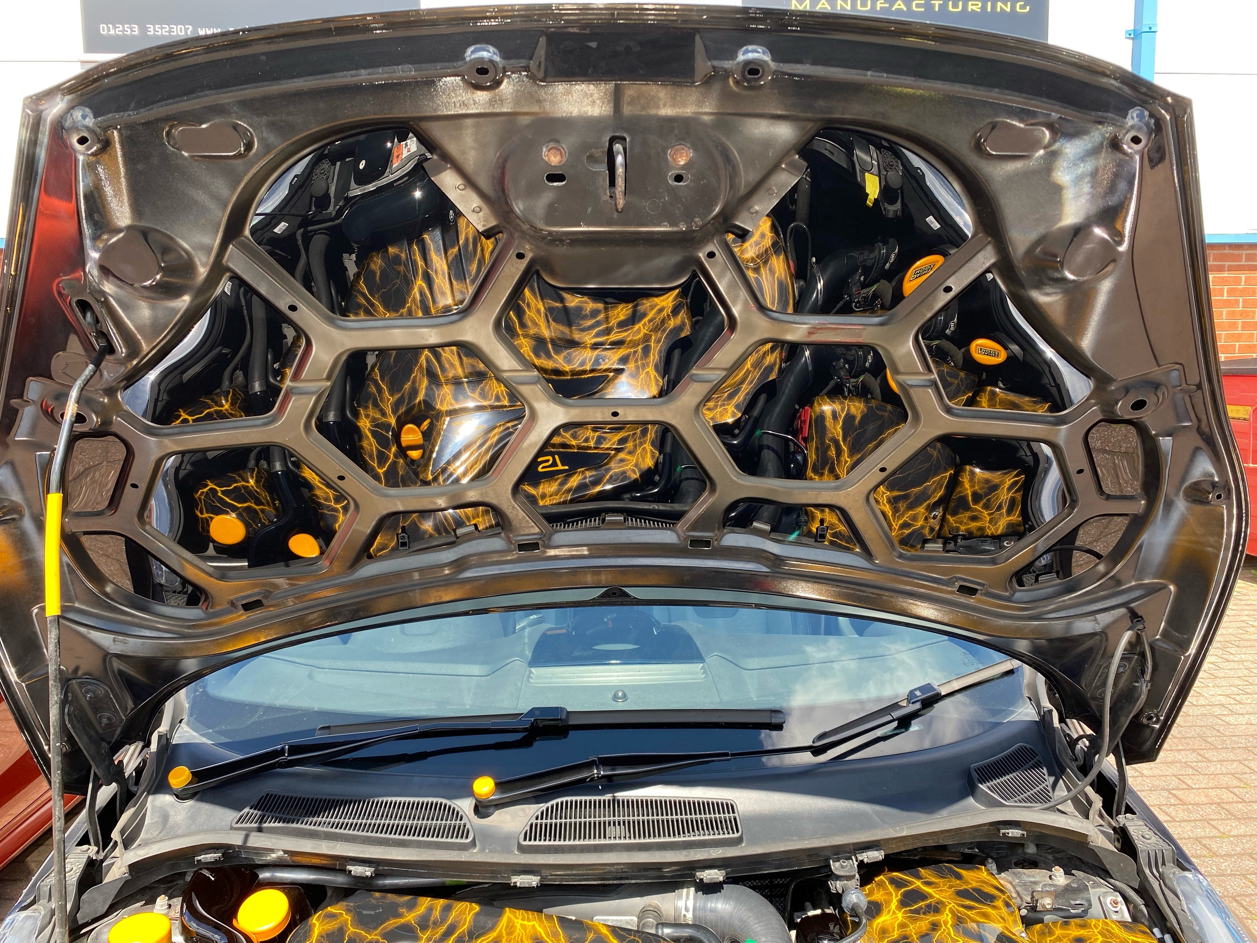 Proform Under Bonnet Panels / Plates - Mk7.5 Fiesta