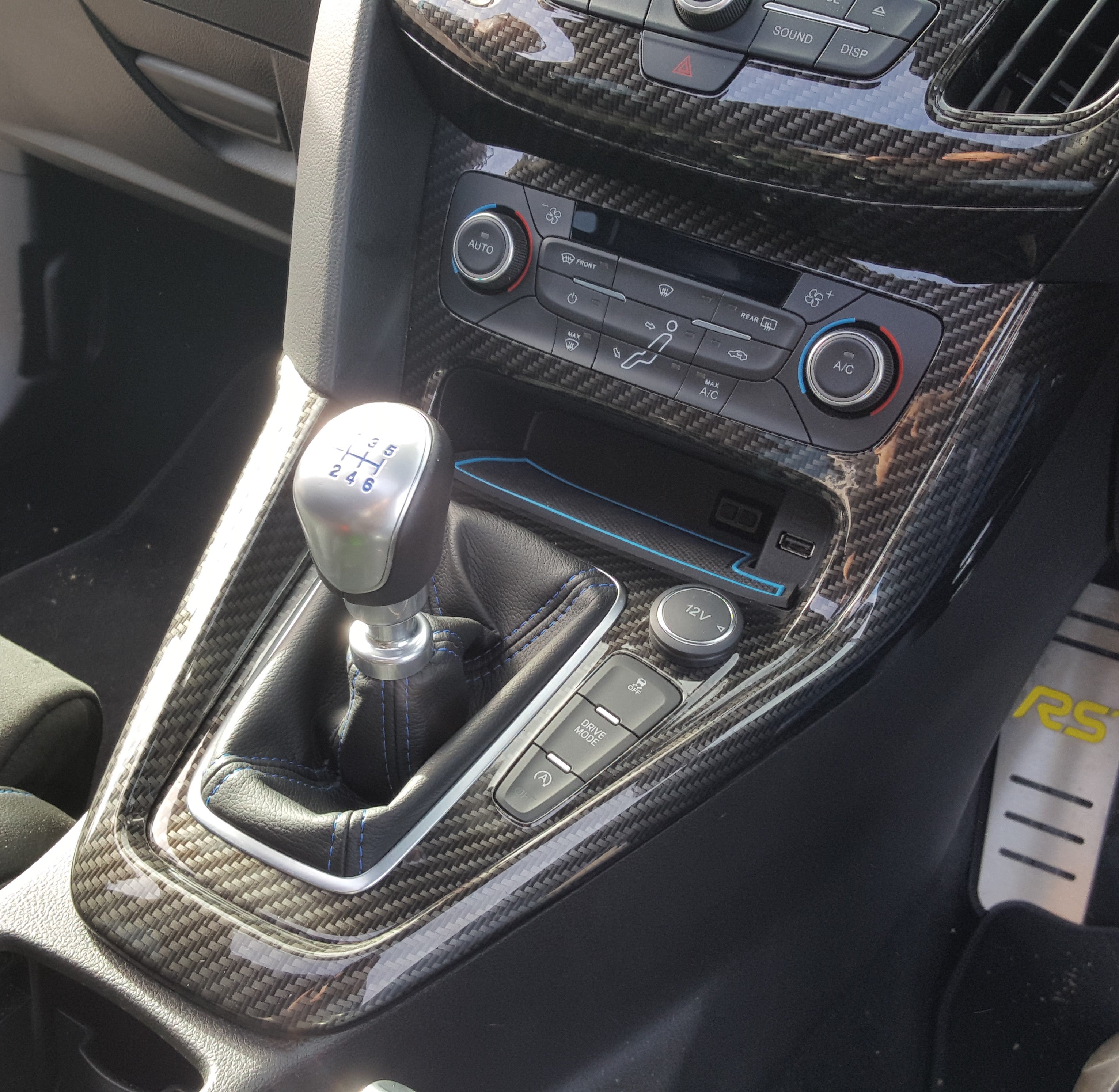 Genuine Ford Centre Console Control Panel - Mk3.5 Focus ST/RS (Painted/Hydrodipped Finishes)