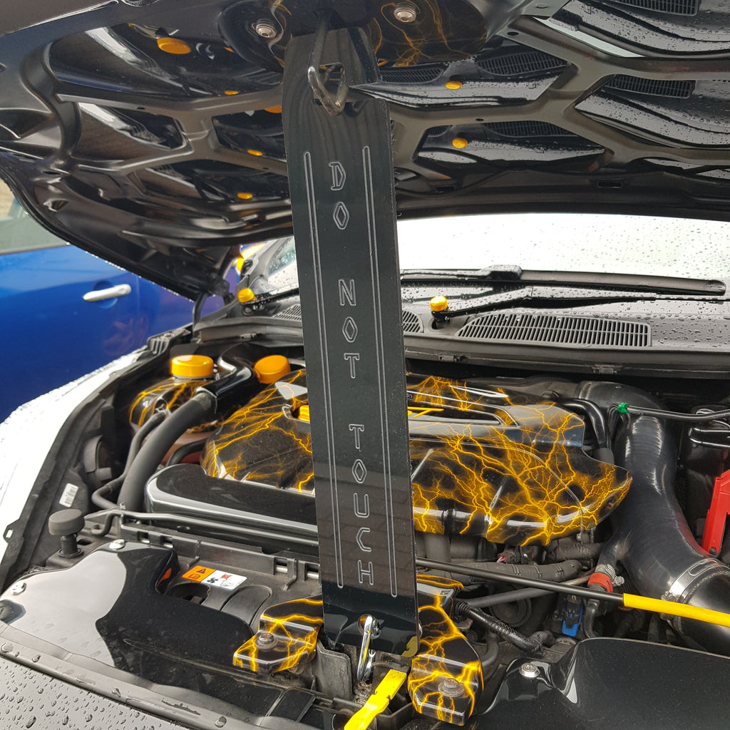 Car Bonnet Mod Universal Bonnet Prop (2D Acrylic) - Engine Bay Show Bonnet Props