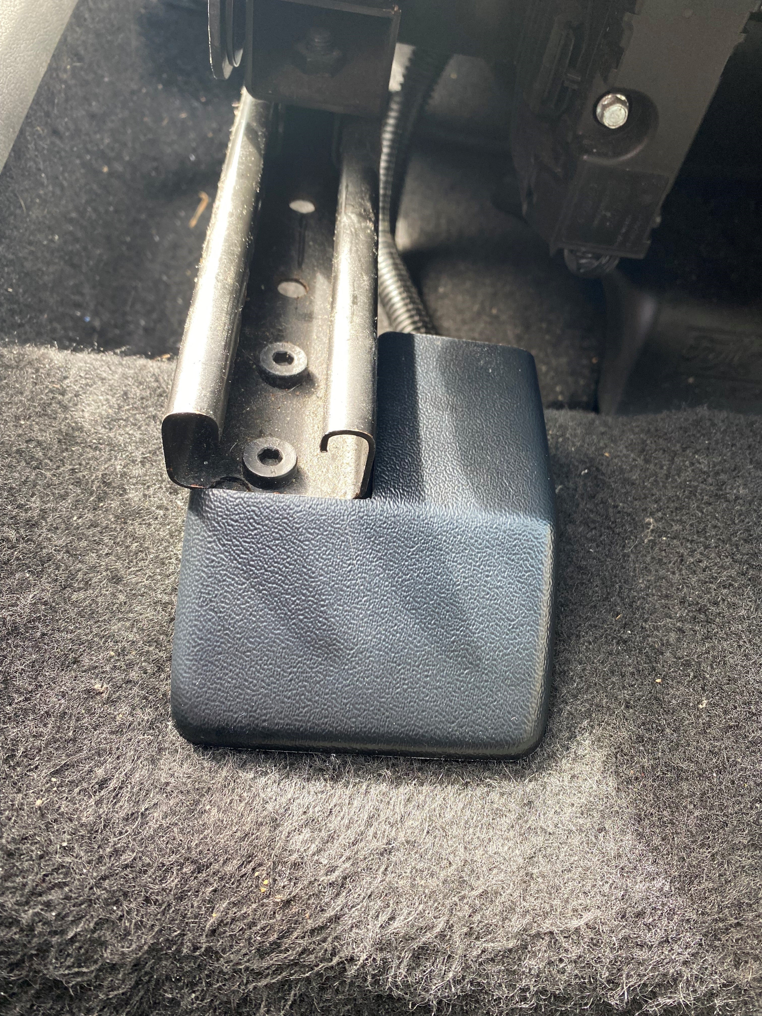 Seat Rail End Covers (Fronts) - Mk2.5 Focus RS