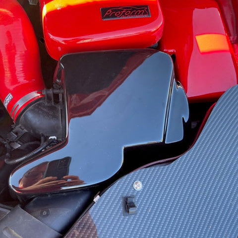 Proform Airbox Cover - Fits Mk2/2.5 Focus, Mk3/3.5 Focus (non RS), Mk2/2.5 Puma and Volvo C30 Models - Gloss Black Plastic