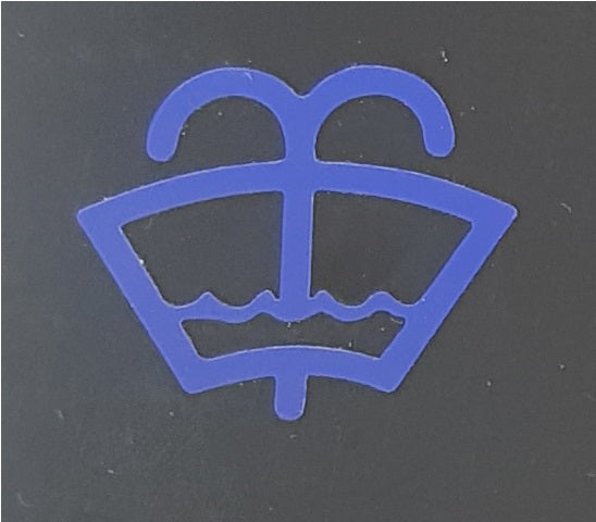Washer Logo Cap Cover Vinyl Sticker