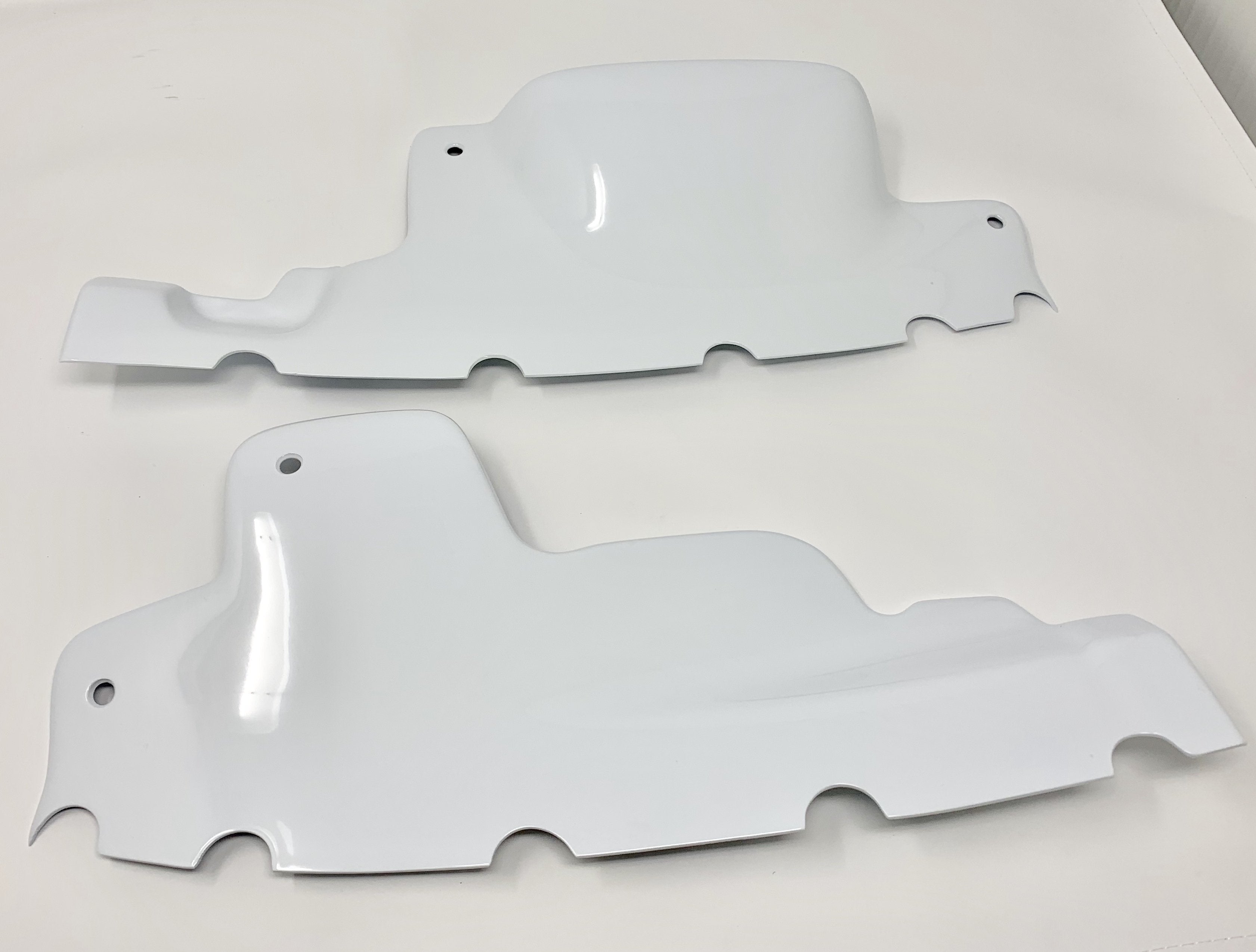 Proform Engine Bay Slam Panel Covers - MK7.5 Fiesta - Painted Frozen White