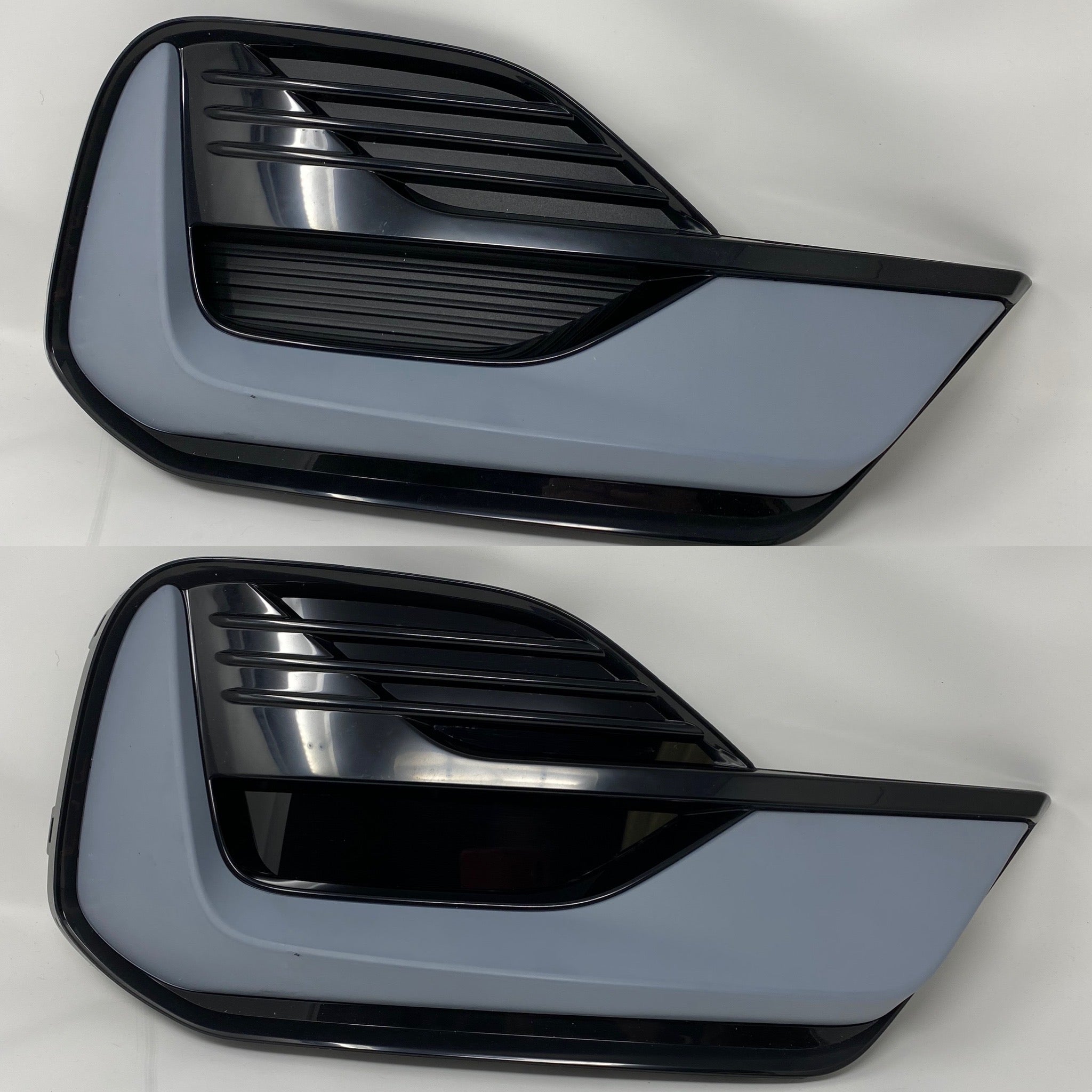 Proform Mk8.5 Fiesta ST/ST Line 'Fog Light' Bumper Trim Insert Set -  Gloss Black