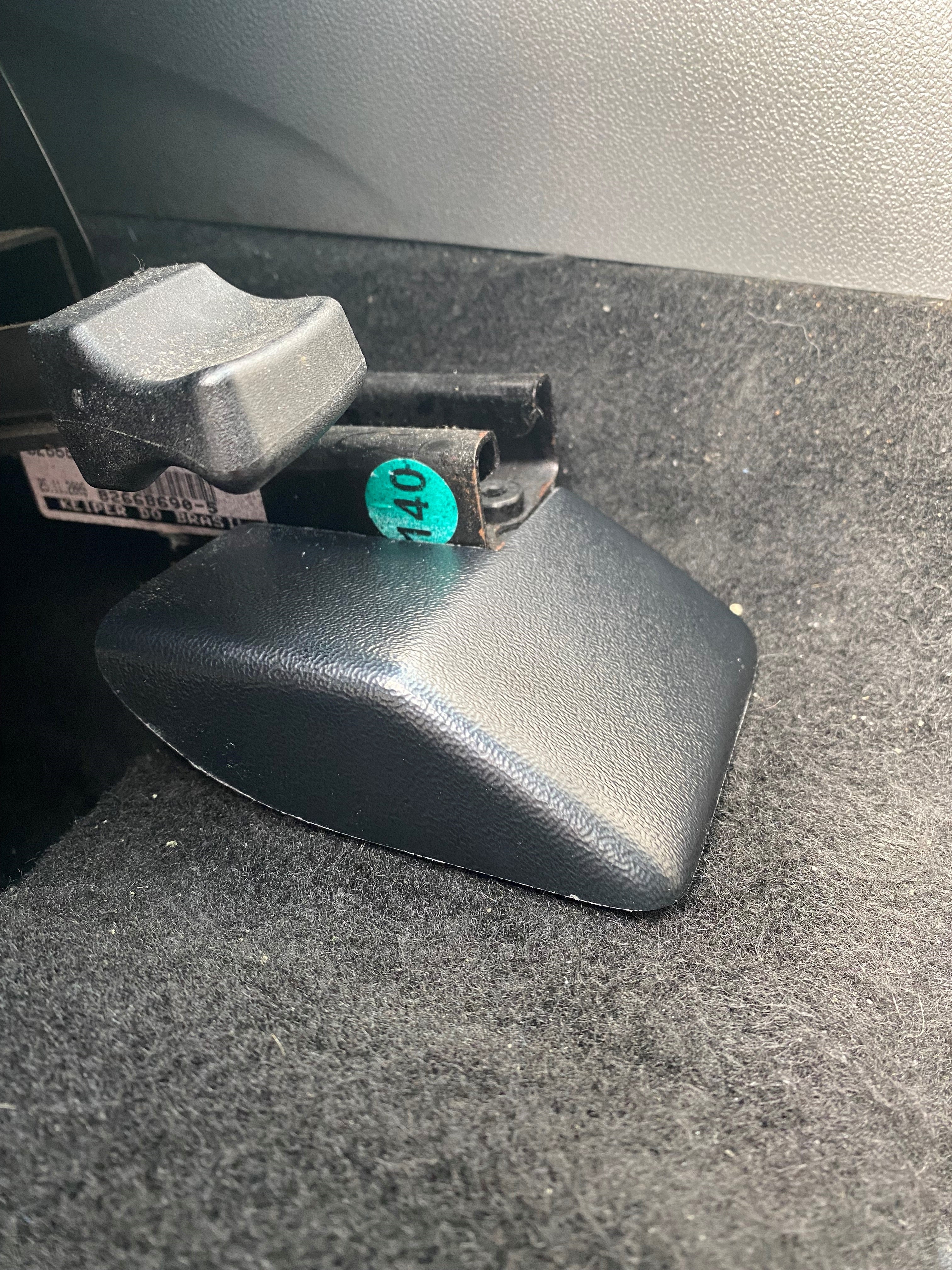 Proform Seat Rail End Covers (Fronts) - Mk2.5 Focus RS - Textured OEM Plastic