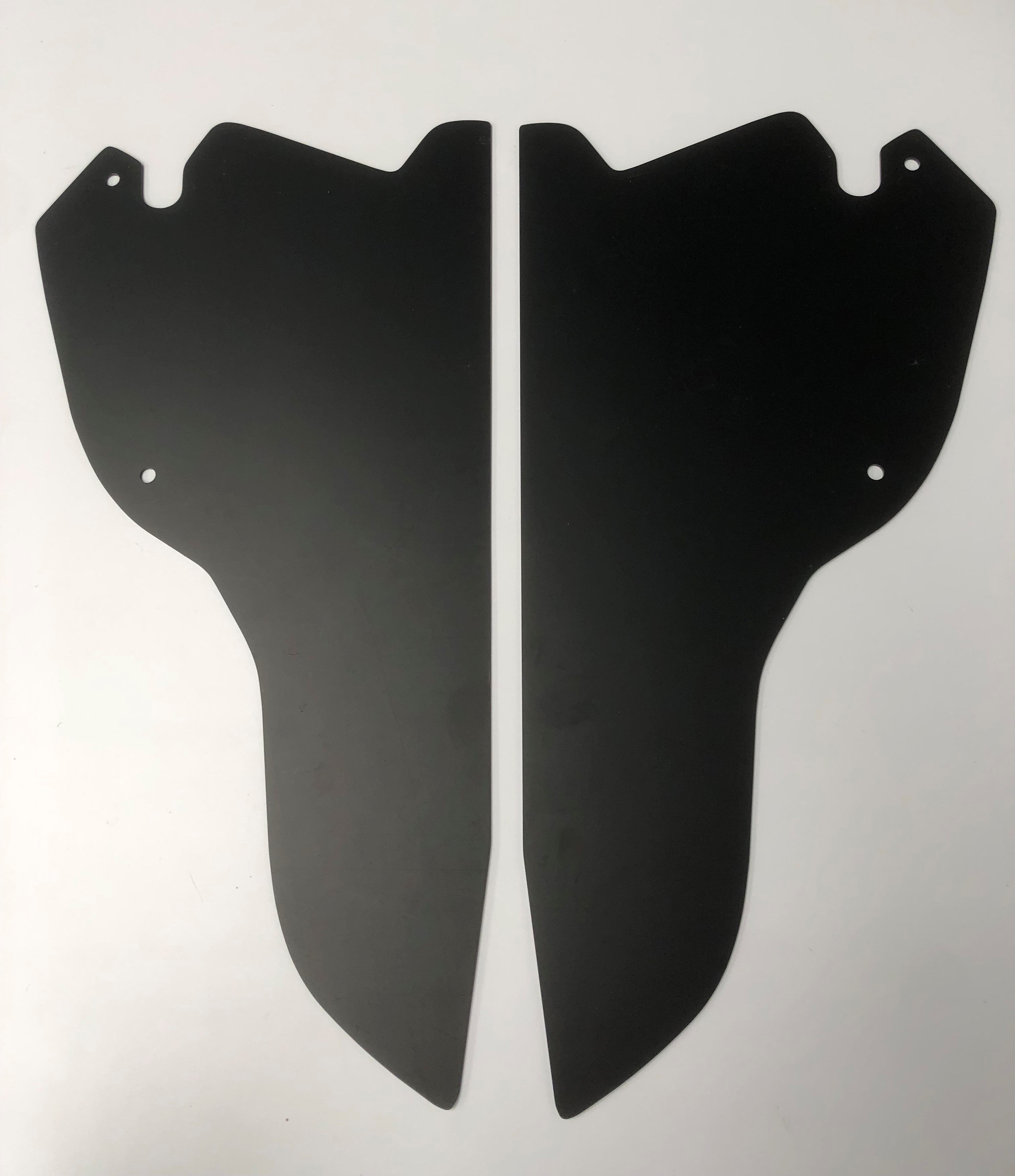 Proform Facelift Slam Panel Ends - MK3.5 Focus - Smooth (For Painting) Plastic