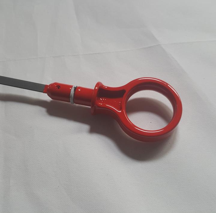 Genuine Ford Oil Dipstick - Focus MK3/3.5 Petrol ST/RS - Painted Race Red