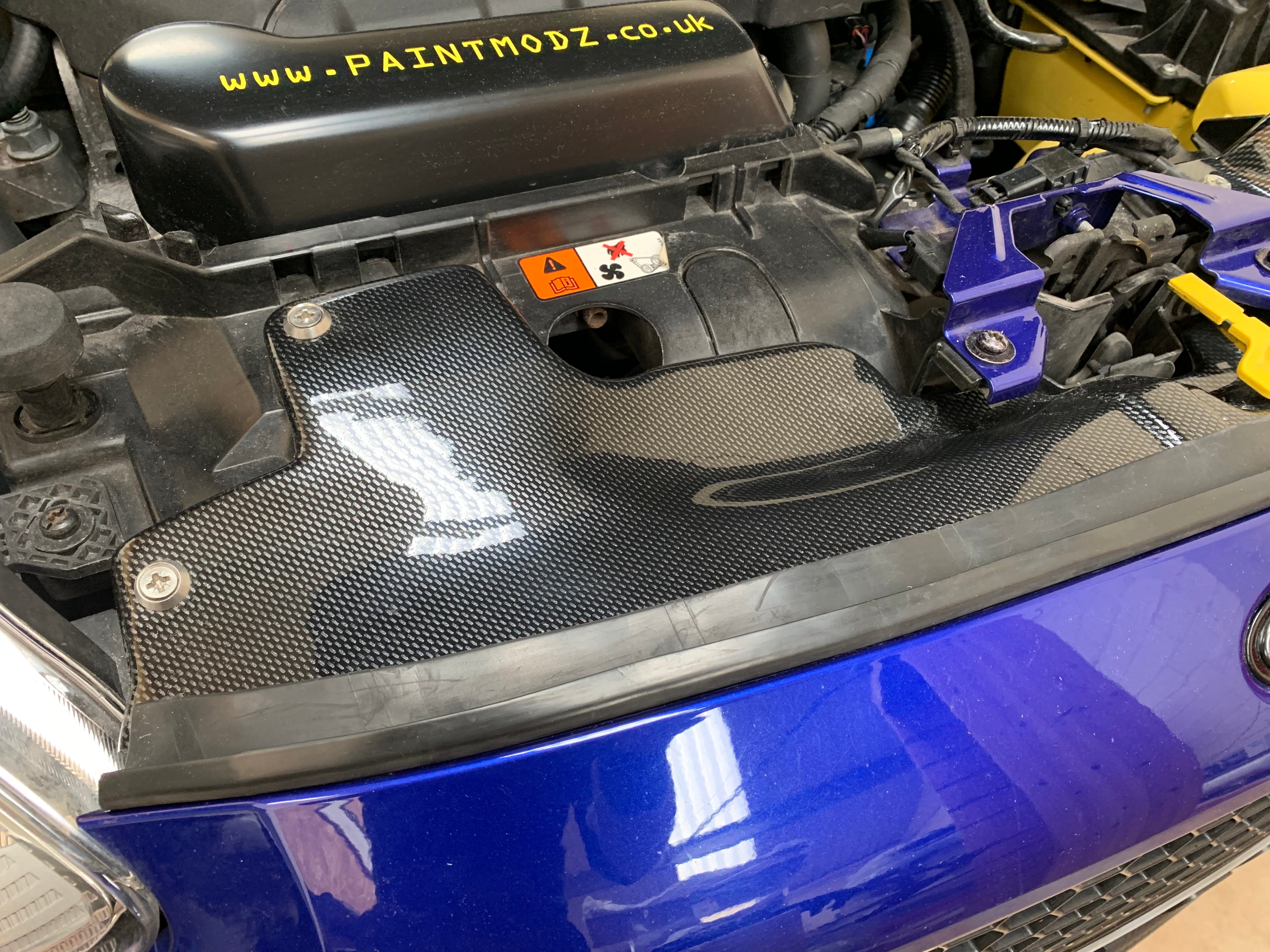 Proform Engine Bay Slam Panel Covers - MK7.5 Fiesta (Plastic Finishes)