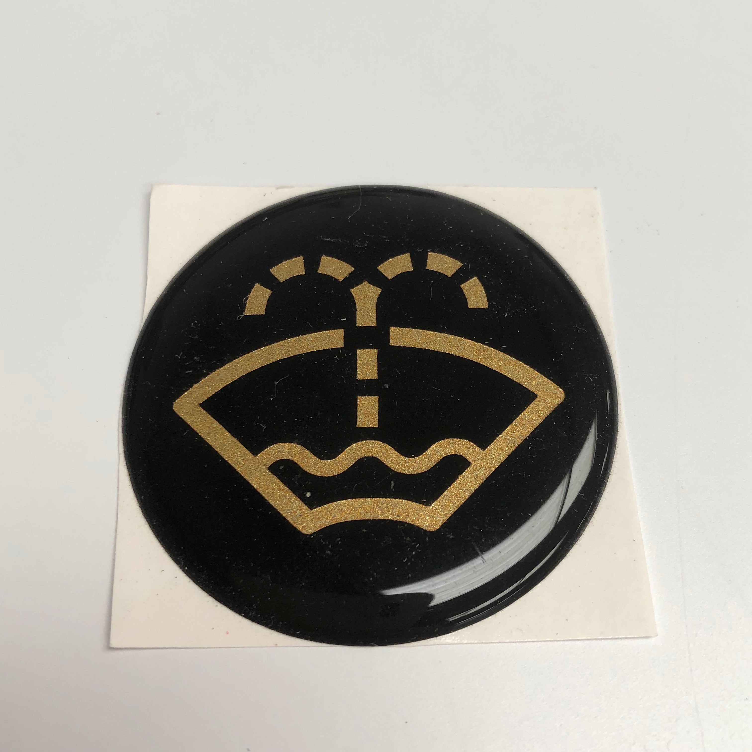 Washer Logo Circular Gel Badge 43mm