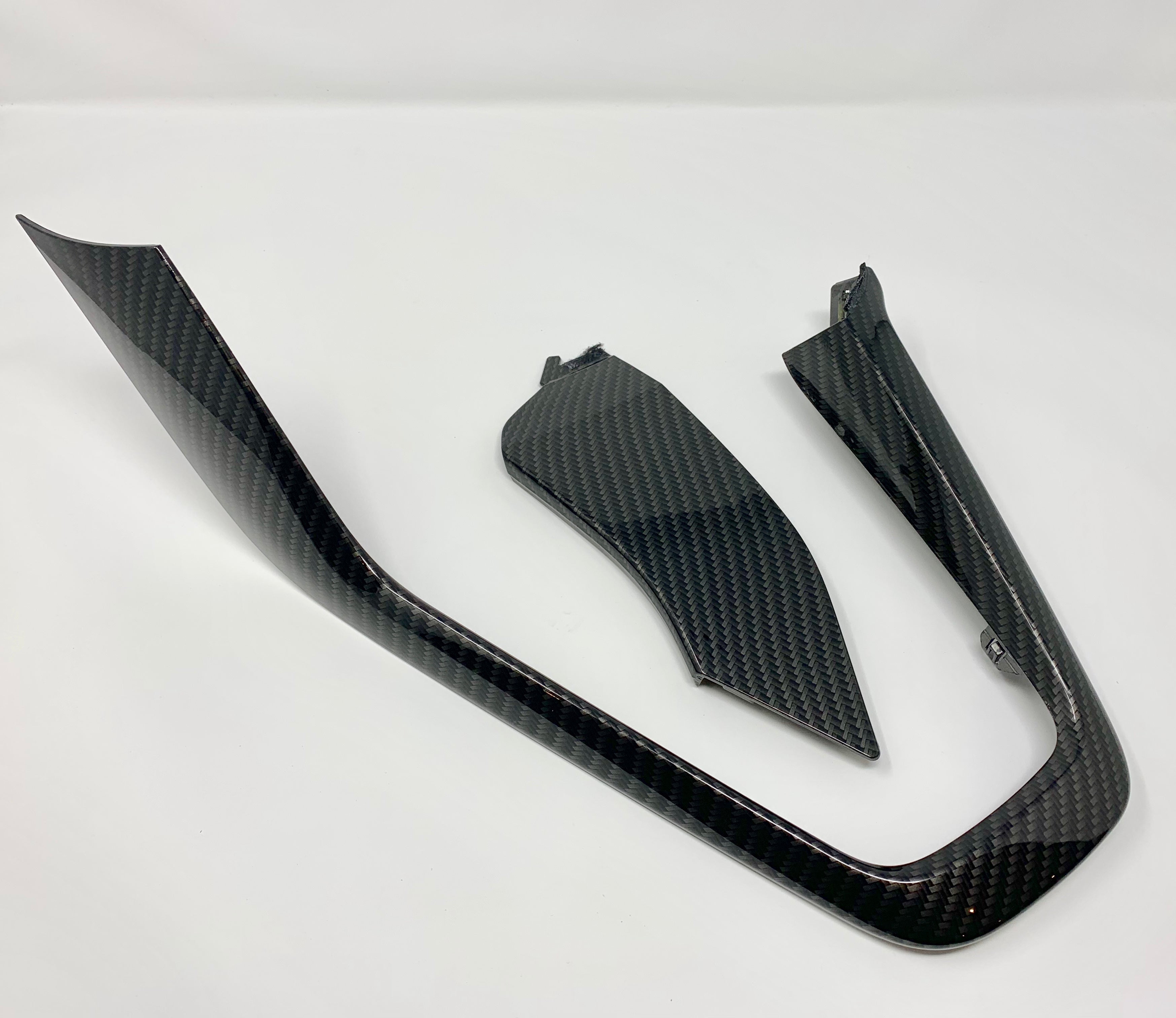 Genuine Ford Centre Console Edge Trim and Side Return - MK3.5 Focus (Painted/Hydrodipped Finishes)