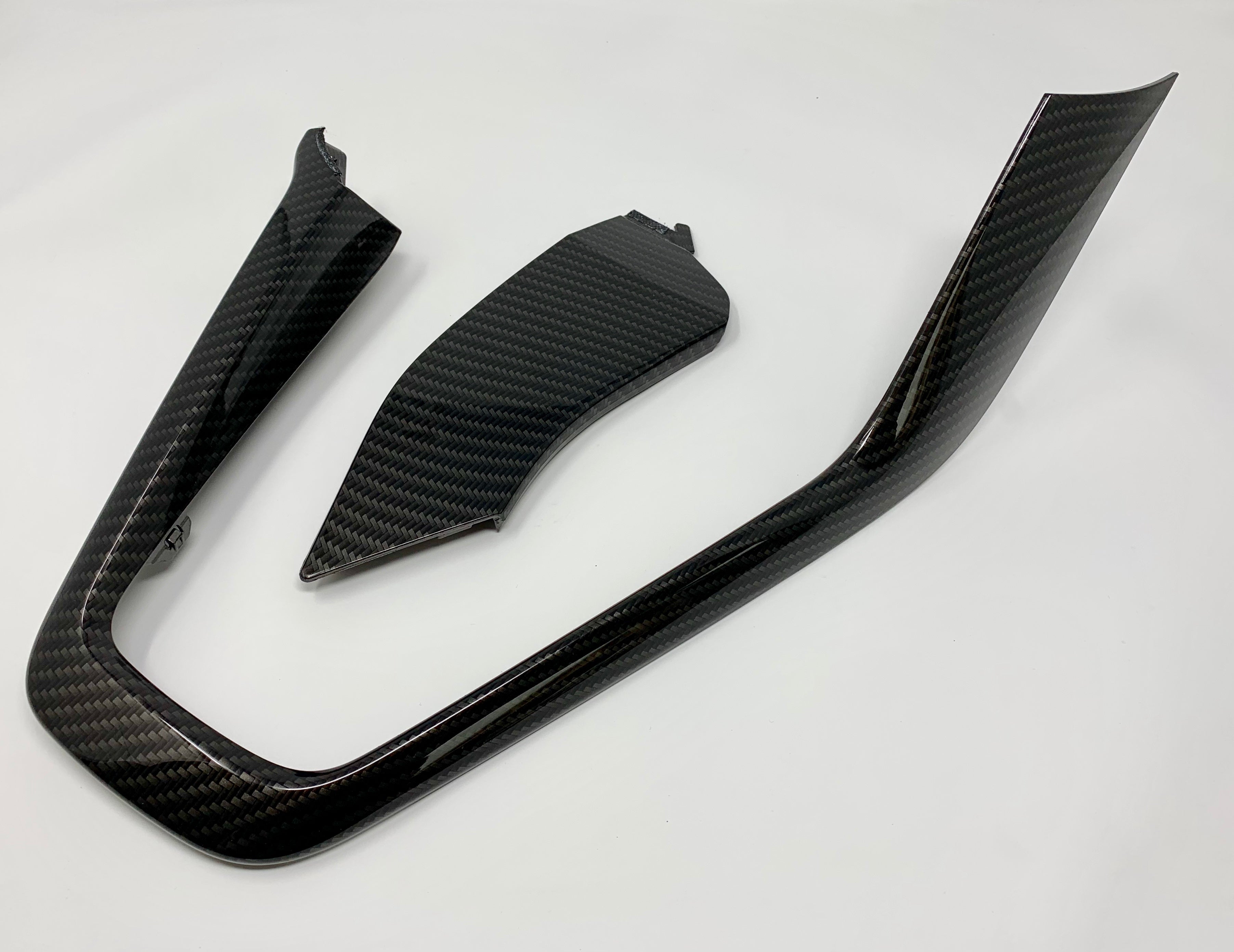 Genuine Ford Centre Console Edge Trim and Side Return - MK3.5 Focus (Painted/Hydrodipped Finishes)