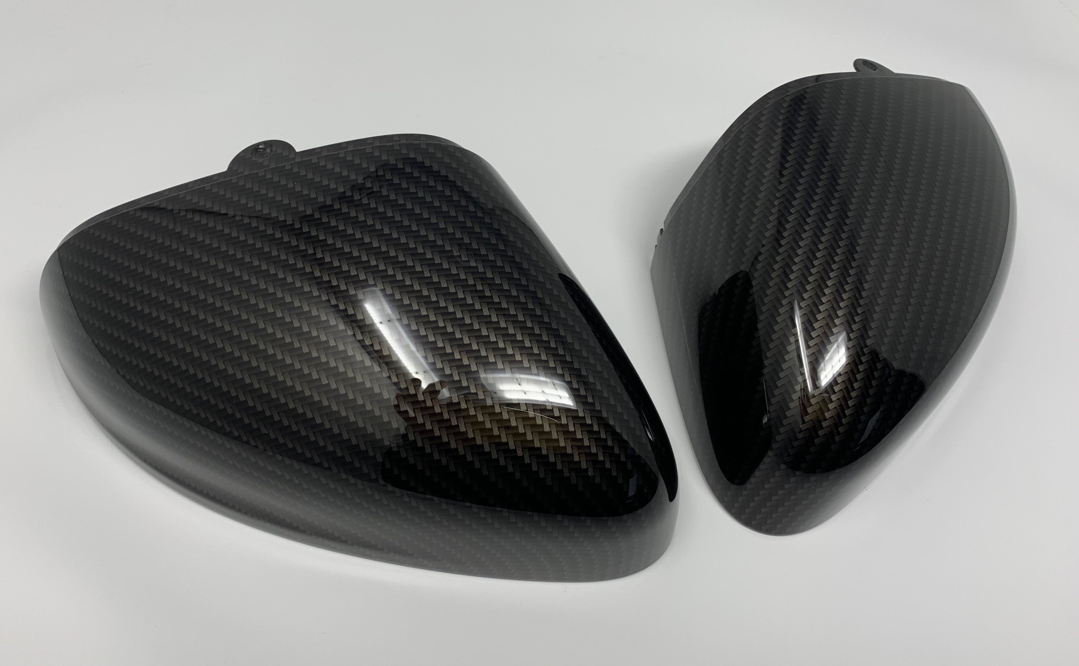 Mirror Caps Ford Fiesta Mk8/8.5, Puma Mk2 - Carbon Fiber Effect Hydrodipped