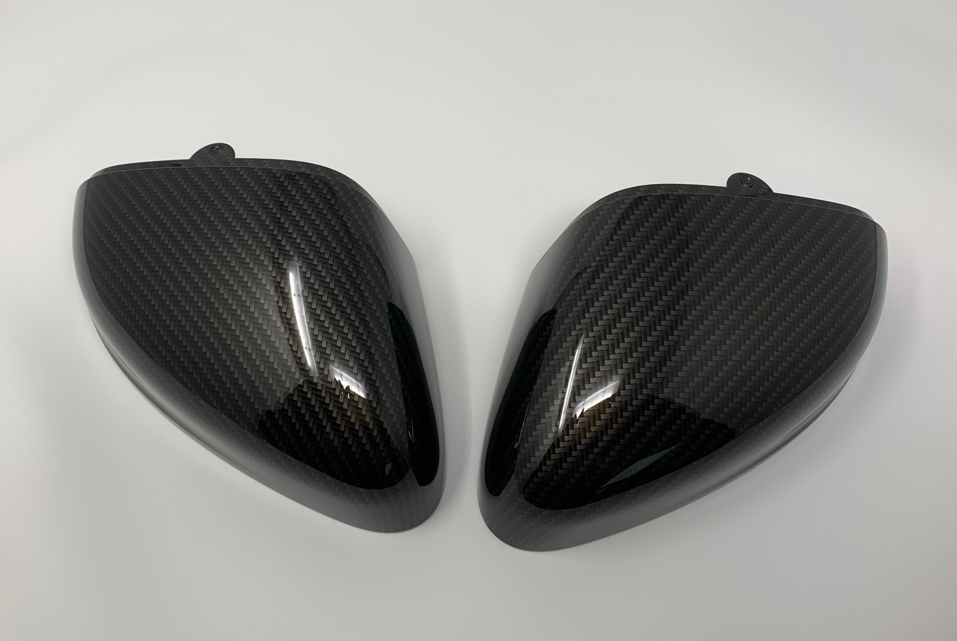 Mirror Caps Ford Fiesta Mk8/8.5, Puma Mk2 - Carbon Fiber Effect Hydrodipped