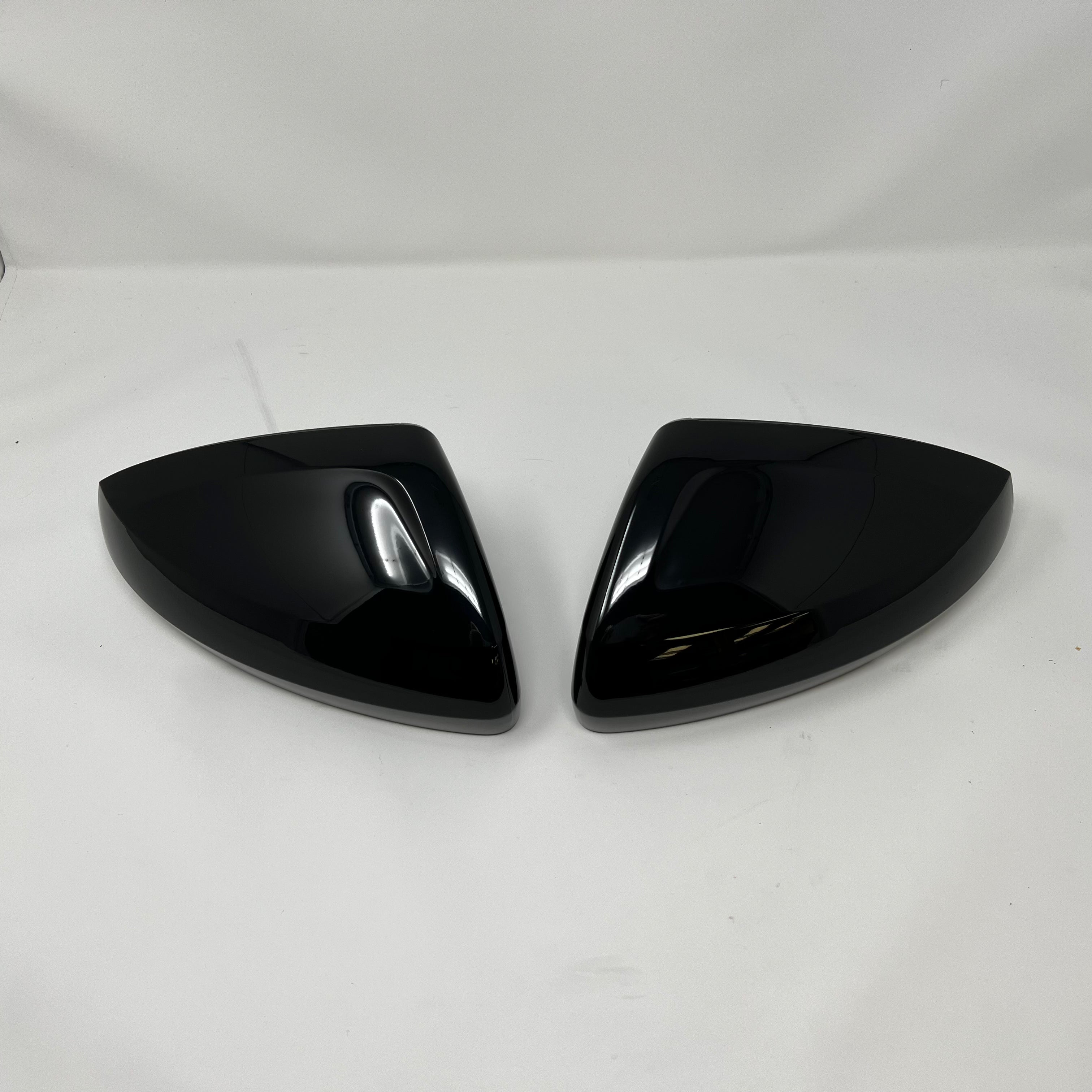Mirror Caps - Volkswagen Polo (2018 onwards) - Painted Gloss Black