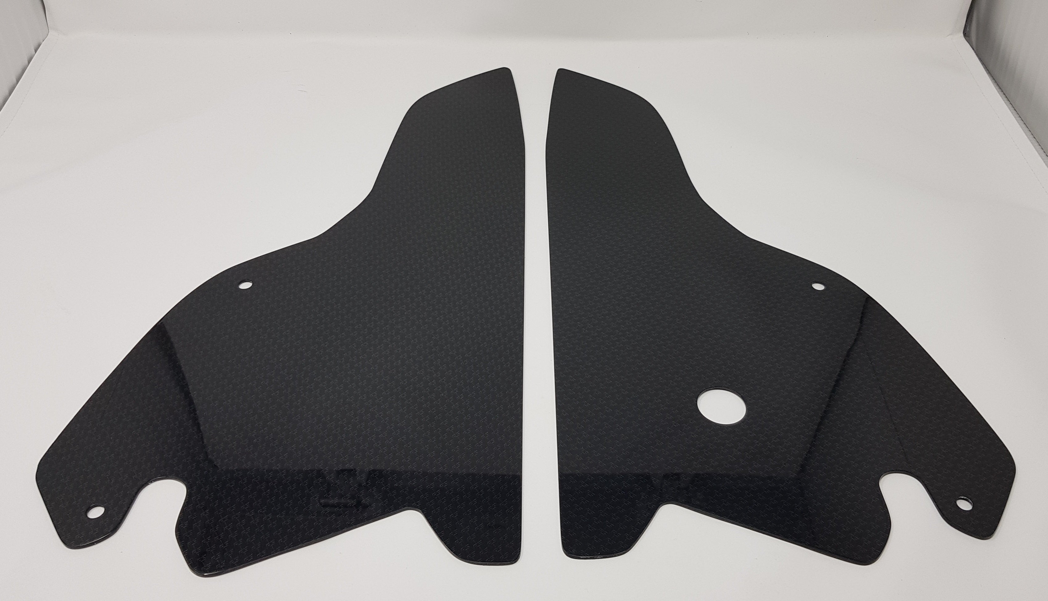 Proform Mk3.5 Focus - Slam Panel Ends - "RS Carbon" Hydrodipped With Air Con Hole