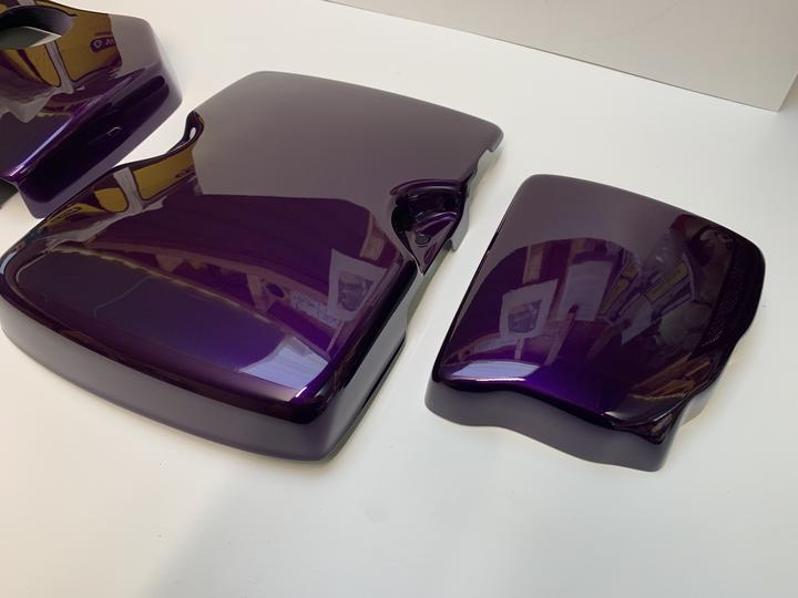 Proform Engine Bay Dress Up Kit - Mk7.5 Fiesta - Standard Coolant Tank - Painted Purple Pearl