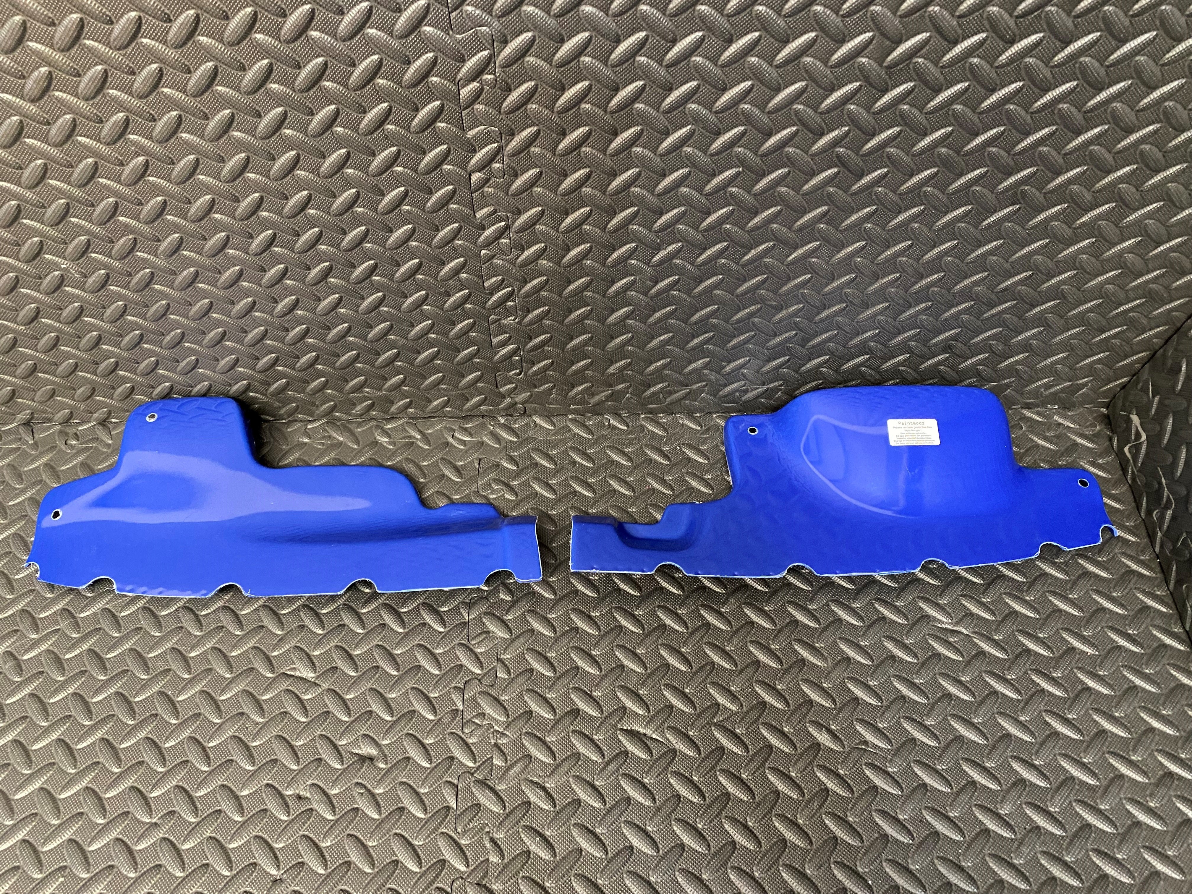 Proform Engine Bay Slam Panel Covers - MK7.5 Fiesta - Gloss Blue Plastic