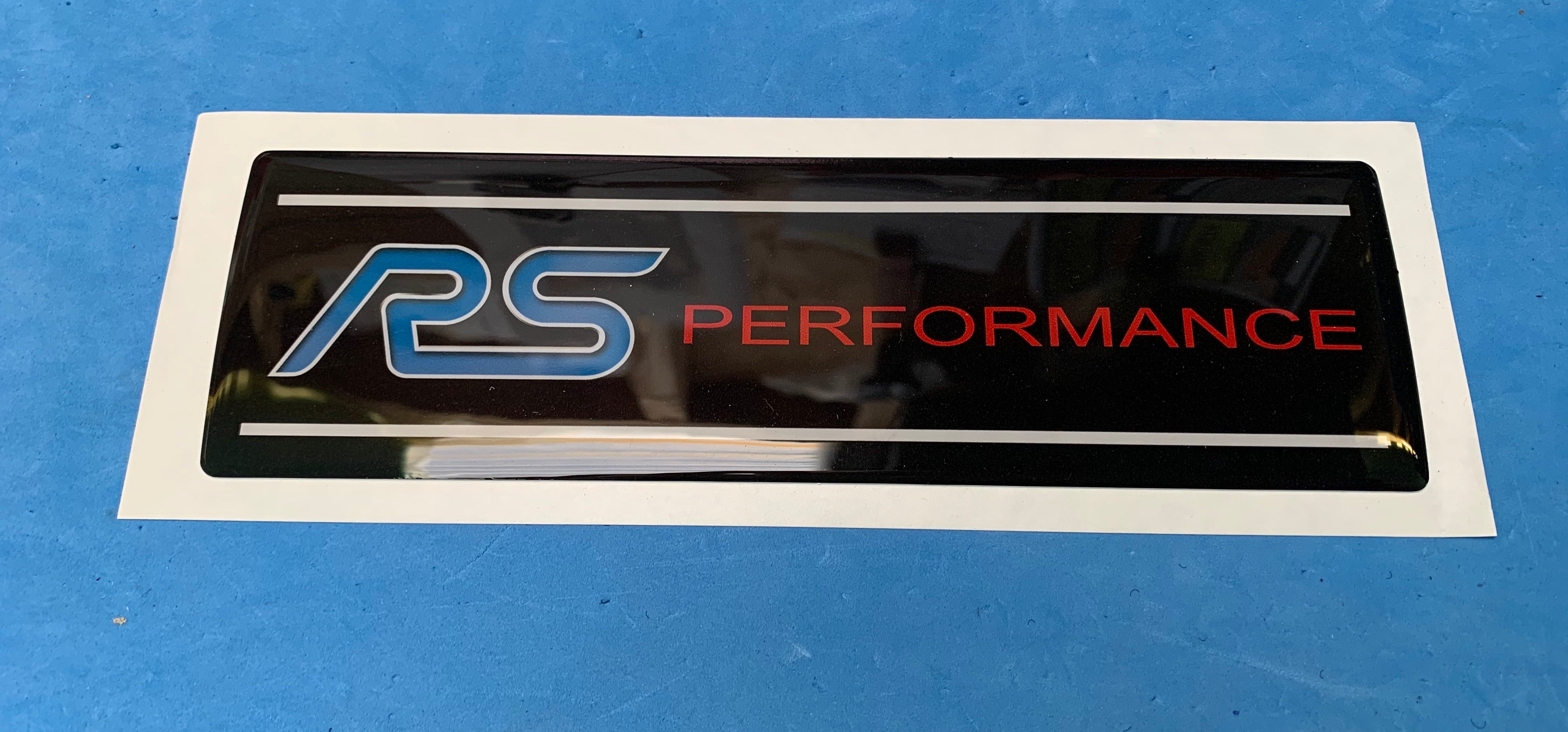 Engine Cover Gel Badge - MK3.5 Focus RS